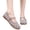 Beige, variant on Mary Jane Shoes Women Wide Toe Box Adjustable Straps Slip-on Summer Breathable Shoes