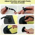 thumbnail image 6 of Laptop Sun Shade for Working Outside Anti-Glare Laptop Visor with Suction Cup Adjustable Bendable Office Desk Shade Folding Car Window Shades Laptop Shade Cover for Laptop Computers Car, 6 of 10