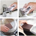 thumbnail image 4 of Magic Emery Cleaning Sponge, Emery Magic Wipe Sponge, Pot Bottom Cleaning Descaling, Reusable Rust Remover Eraser for Cookware, Grates & Household Scouring (5-Pack), 4 of 8