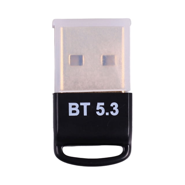Adaptador Bluetooth USB sin retrasos, conector chapado en oro, transmisor y receptor Bluetooth 5.3 para PC con Windows 8.1, 10 y 11.