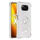 thumbnail image 2 of Funda para Xiaomi Poco X3 NFC/X3 PRO con Brillo Líquido Flotante, Purpurina, Parachoques y Anillo Giratorio Soporte, 2 of 5