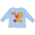 thumbnail image 3 of Inktastic Im Two Second Birthday Basketball Boys or Girls Long Sleeve Toddler T-Shirt, 3 of 5