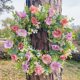 thumbnail image 3 of Flores artificiales, flores falsas, flores artificiales, juego de regalo para mujer, puerta de entrada, flores aromáticas, hojas y plantas de dinero, guirnaldas de flores para exterior, decoración de, 3 of 6