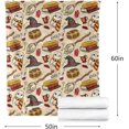 thumbnail image 2 of Wizard Magic Blanket - Premium Flannel, 3D Printed Pattern, Comfortable Blanket for Bedroom Sofa Bed Car (50 * 60 in), Orange, 2 of 4