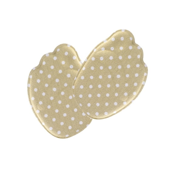 INSPIRE CHIC Metatarsal Pad for Women Memory Foam High Heel Cushions Sponge Insoles Khaki 2 Pairs (4 pcs )