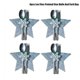 thumbnail image 3 of 4-pack Grey Star Christmas Utensil Bag Decoration Table Grey Star Utensil Bag Kitchen Decor, 3 of 5
