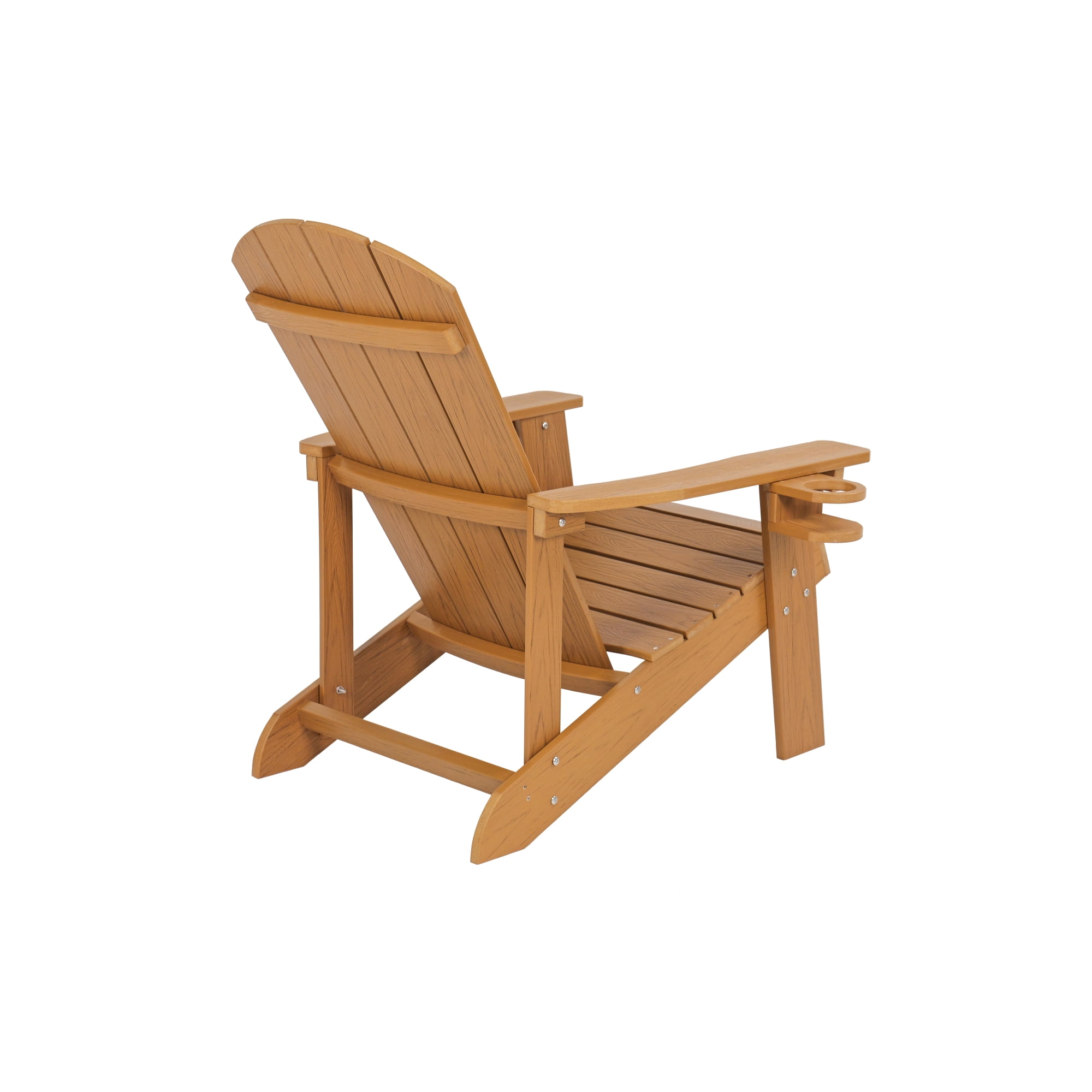 Jopath 2-Piece Patio Lounge Chair, Outdoor Accent Chairs Durable and Stylish for Deck Garden Teak