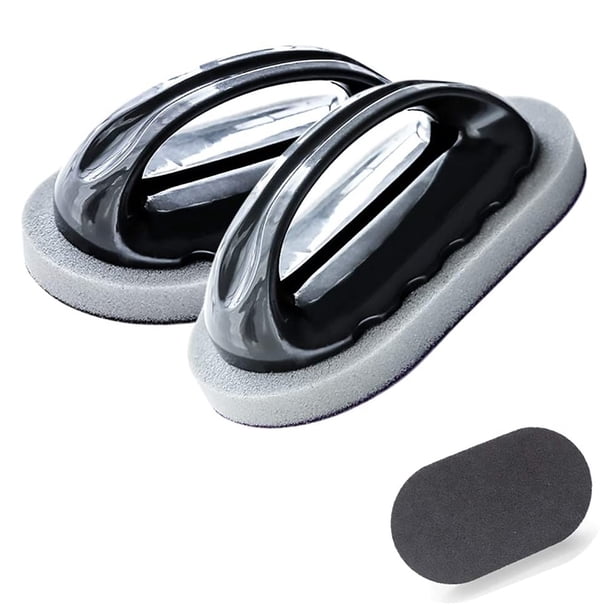 2 uds esponja de esmeril cepillo de olla de cocina con mango, herramienta de limpieza de óxido fregadero fregador de platos cepillo de limpieza de descontaminación de baño Ormromra CPB-DE-WX186-1