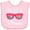 AD-Pink, variant on Inktastic Beach Please Sunglasses Gift Girls Baby Bib