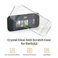 thumbnail image 3 of KIPLINK Clear Hard Case for Nintendo Switch 2 - Transparent PC Protective Shell for Console & Joy-Cons, 3 of 14