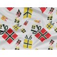 thumbnail image 5 of oneOone Rayon Cream Fabric Merry Christmas Craft Projects Decor Fabric Printed By The Yard 56 Inch Wide, 5 of 5