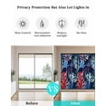 thumbnail image 4 of Window Privacy Film Coastal Ocean Stained Glass Window Film Decorative Sun Block Window Cover Summer Fish Colorful Coral Window Clings Static Adhesive Sticker for Bathroom 17.7"x39.3", 4 of 6