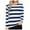 Blue, variant on VERUGU Shirts for Women Long Sleeve Crew Neck Tops Summer Trendy Stripe Print T Shirts Casual Loose Comfy Tunic Blouses with Leggings Black M