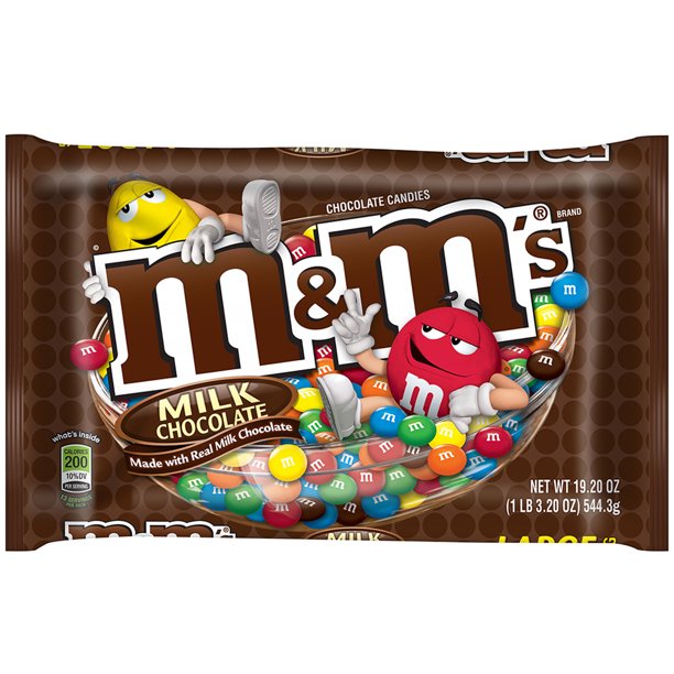 M&M's Almond Milk Chocolate Candy Large Bag, 15.9 Oz. 