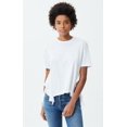 thumbnail image 2 of CITIZENS OF HUMANITY FREJA SIDE RUFFLE TEE White ( S ), 2 of 2