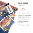 thumbnail image 5 of Lantern Press 1000 Piece Jigsaw Puzzle, Lake Mead, Nevada, Paddleboat and Hoover Dam, 5 of 5