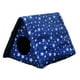 thumbnail image 4 of Casa para gatos para exteriores Sunnimix Refugio de gatos callejeros 35cmx30cmx35cm, 4 of 8