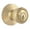 Gold, variant on Miseno Mlk1010 Buchanan Tulip Single Cylinder Keyed Entry Door Knob Set - Brass