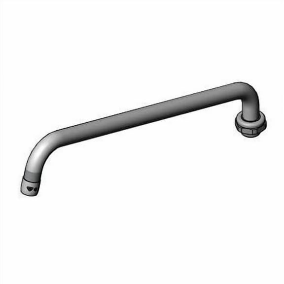 T&S Brass - Nozzle, Swing, 14'' Length, 3/4-27UN Laminar Outlet Device