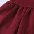 thumbnail image 3 of Ticikt Girls Flax Dress, Solid Sleeveless Ruffle Hem Casual Summer Sundress for Toddler/Little Kids,Color:, 3 of 6