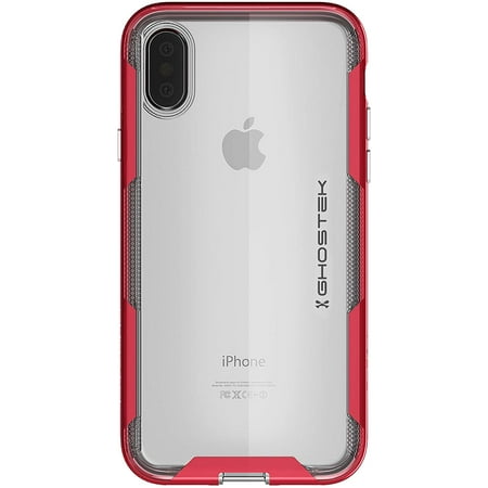 Ghostek Cloak Premium Shock Absorbing Case Cover Designed for Apple iPhone X XS - Red