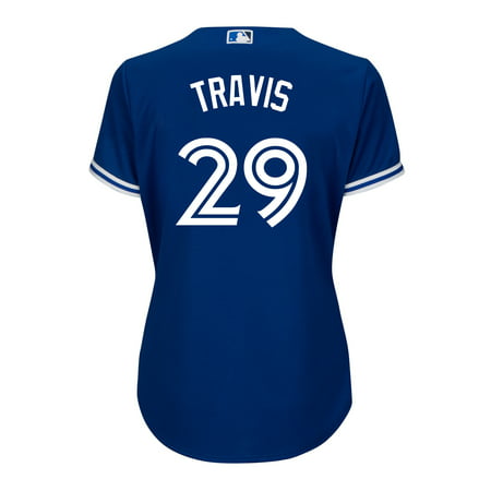 Devon Travis Toronto Blue Jays Majestic Cool Base Player Jersey