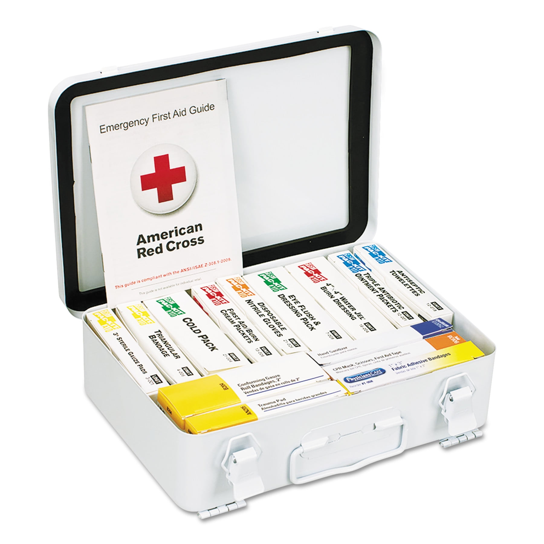First Aid Only Unitized ANSI Compliant Class A Type III First Aid Kit for 25 People, 16 Units