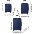 thumbnail image 3 of PONPRNGY Hardside Expandable Luggage with Spinner Wheels, Blue, 3-Piece Set (20/24/28), 3 of 6