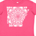 thumbnail image 4 of Inktastic Arkansas Silhouette Mandala Boys or Girls Toddler T-Shirt, 4 of 5