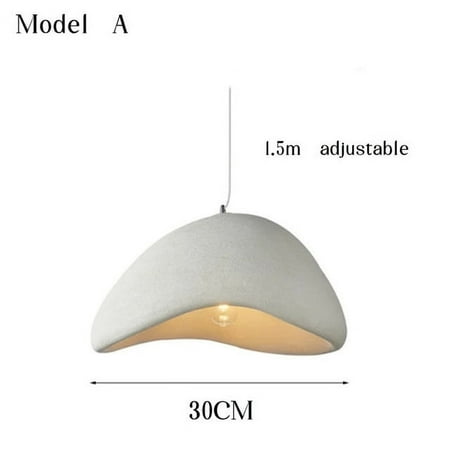 

Nordic Restaurant Wabi Sabi E27 Led Pendant Light Modern Cafe Bedroom Led Chandelier Fixtures Dining Room Decor Suspend Lamp