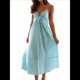 thumbnail image 1 of Vestido de Verano con Cuello en V para Mujer, A Rayas, Estilo Bohemio, para Playa, con Tirantes Finos y Lazo en la Espalda. Verde XL, 1 of 10
