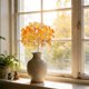 thumbnail image 5 of Uuiauoio Hydrangeas Floral Arrangement in Vase, Fake Flowers Silk Hydrangea Artificial Flowers for Home Office Decoration, Dining Table Centerpiece, 5 of 7