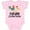 AD-Pink, variant on Inktastic Future Chicken Farmer Childs Boys or Girls Baby Bodysuit
