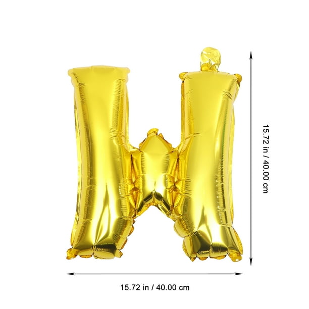 Letter balloons walmart deals