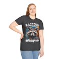thumbnail image 6 of Raccoon Whisperer - Funny Raccoons Lover Novelty Unisex Softstyle T-Shirt, 6 of 6