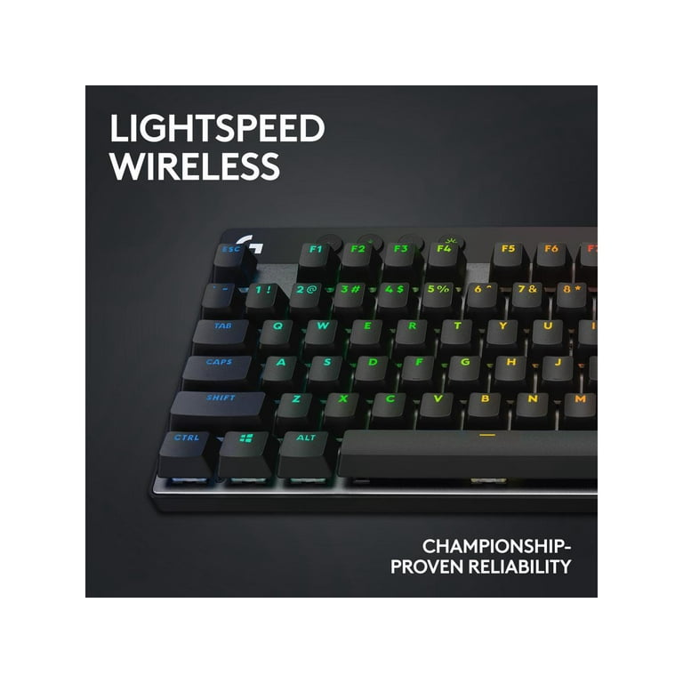 キーボード Logicool G PRO X TKL LIGHTSPEED WIRELESS Logitech G PRO X 60 LIGHTSPEED Wireless Gaming Keyboard