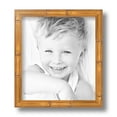 thumbnail image 2 of ArtToFrames 8x9 inch Gold Bamboo Picture Frame, Gold Wood Poster Frame (4875), 2 of 7
