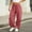 Pink, variant on ABSUYY Womens High Rise Drawstring Elastic Waist Baggy Wide Leg Balloon Parachute Pants with Pockets Pink,Size M