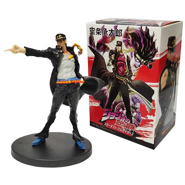 Figuras de acción de JoJo's Bizarre Adventure, juguetes de modelo de Star Platinum, Jotaro Kujo, colección de Jonathan Joestar Dio Brando