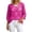 Hot Pink, variant on Womens Crochet Knit Tops Short Sleeve Spring Summer Sweaters Beach Cover U.S for Women Trendy