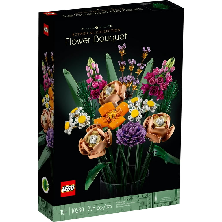  LEGO Icons Wildflower Bouquet Set - Artificial Flowers with  Poppies and Lavender, Adult Collection, Unique Mother's Day Decoration,  Botanical Piece for Anniversary or Gift for Mother's Day, 10313 : Home &  Kitchen