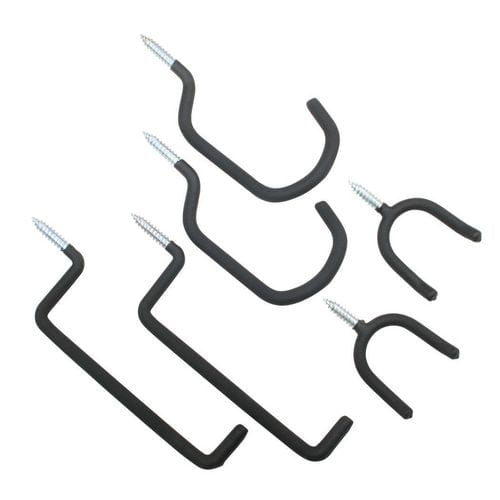 Heavy Duty Storage Hooks 6 pc