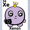 thumbnail image 2 of CafePress - Cute Element Xenon Xe - Cute Infant Baby Football Bodysuit, 2 of 3