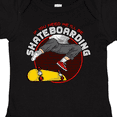 thumbnail image 4 of Inktastic Skateboarding Gift for Skater Boys Baby Bodysuit, 4 of 5