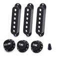 thumbnail image 2 of Switch Tip Pickup Cover Musical Instruments 48/50/52mm Pole For Single Coil Pickups For ST Style Guitars Plastic Blue, 2 of 5