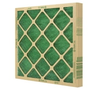 Angle View: Flanders (4 Filters), 20" X 22" X 1" Precisionaire Nested Glass Air Filter