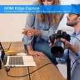 thumbnail image 4 of Capture Stunning 1080p Video High Quality USB HDMI Capture Device HDMI Video Capture Card - Capture And Stream Live Media, Video Conferences, Games Compatible With Mac, PC And More, 4 of 4