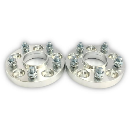 2pc 1" (25mm) Thick Wheel Spacers | 5x114.3 5x4.5 Hub centric 67.1 Hub | 12x1.5