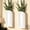 White, variant on 2026 Crowd Favorite Set of 2 White Wooden Wall Mounted Vase,Boho Rustic Hanging Pocket Planter for Dried Flowers Greenery,Farmhouse Wall Decor for Entryway Bathroom Living Room