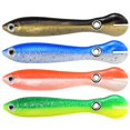 thumbnail image 4 of Cebos 10cm 6g Bionic Loach Señuelos de Pesca Hundimiento Artificial Suave (A) 4pcs Barbie Nuevos Originales, 4 of 7